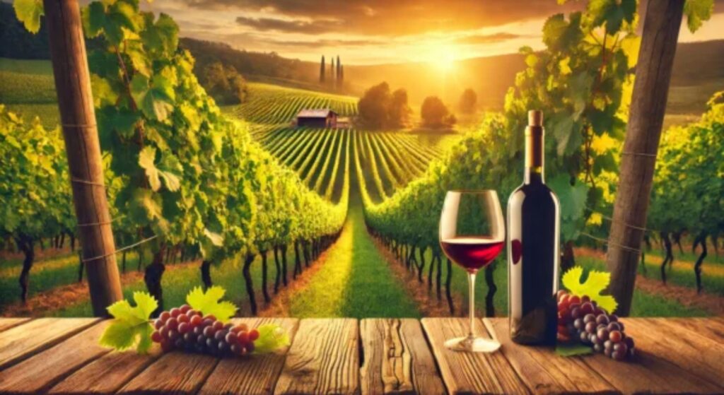 Red Wine Book Trailer Cover Page